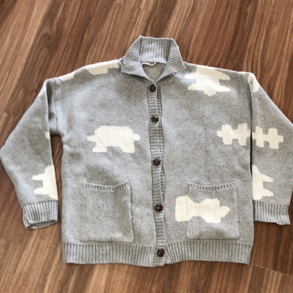 2 items,V-Neck blouse( S ), cardigan for women size M all is new - Picture 3 of 5